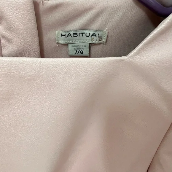 Habitual faux leather dress for girls - Picture 4 of 6